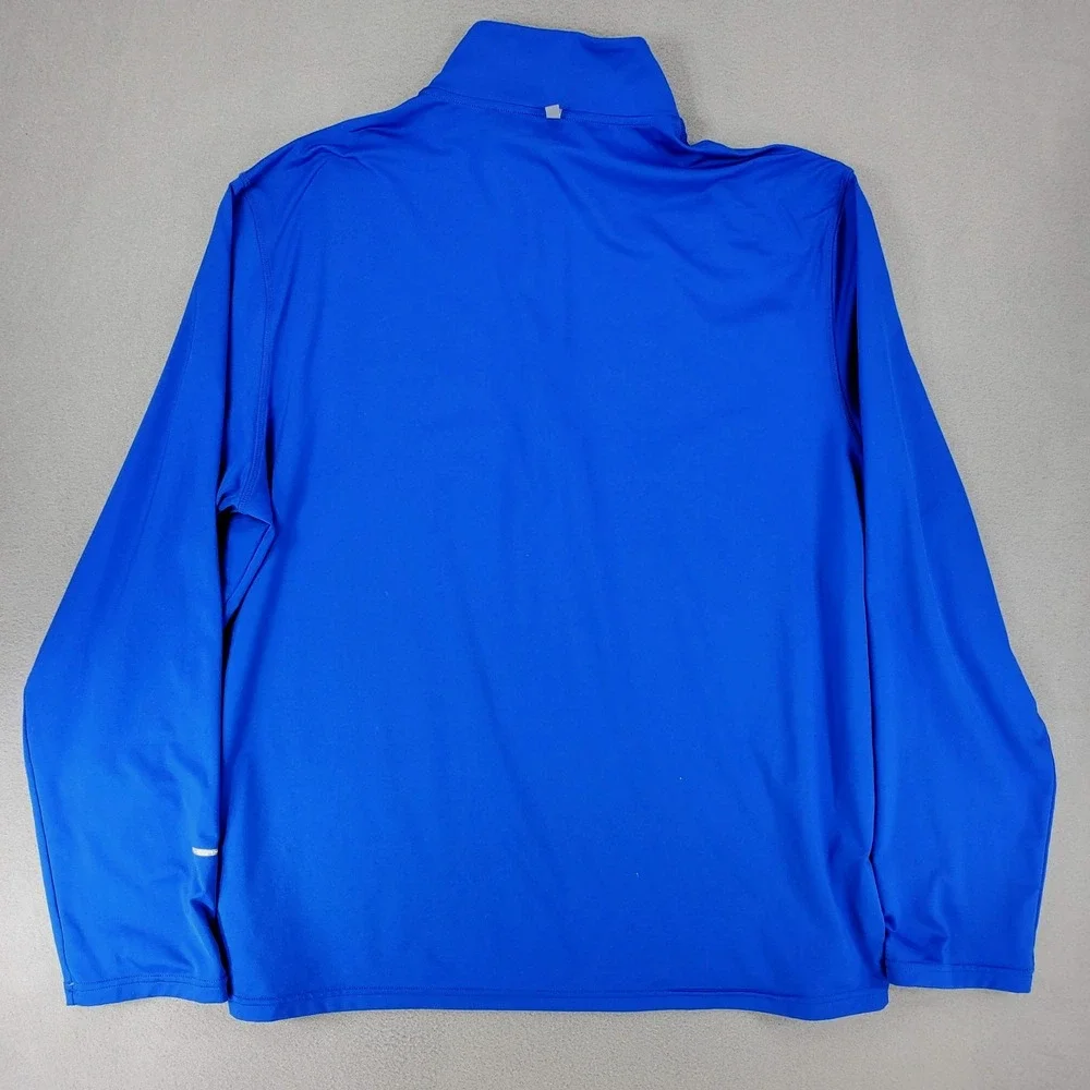 Polo Sport Ralph Lauren Performance‎ Pullover Mens XL Blue 1/4 Zip Golf Stretch